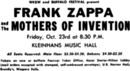 23/10/1970Kleinhans Music Hall, Buffalo, NY